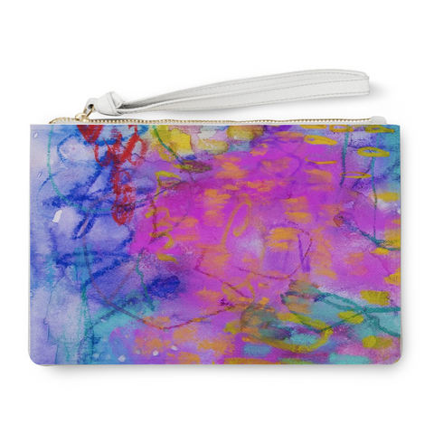Abstract Anna Clutch