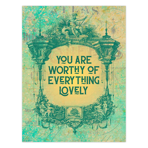 Everything Lovely Greeting Card