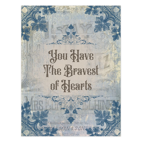 Bravest of Hearts Greeting Card